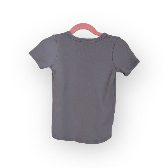 Childhoods Haze Lavender Rib knit Tee - Picture 3 of 3